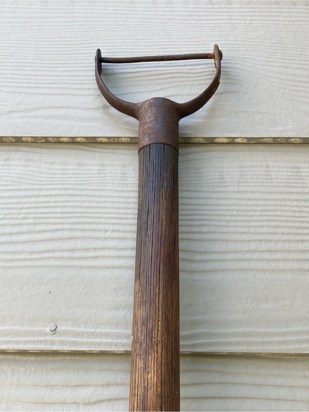 Ely’s Dandy Hay Knife Metal and Wood Early 1900s Garden Tool Rustic Decor